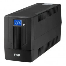 ДБЖ FSP iFP-800, 800ВА/480Вт, Lin-Int, LCD (дисплей), Schuko*2, USB, Black (PPF4802003)