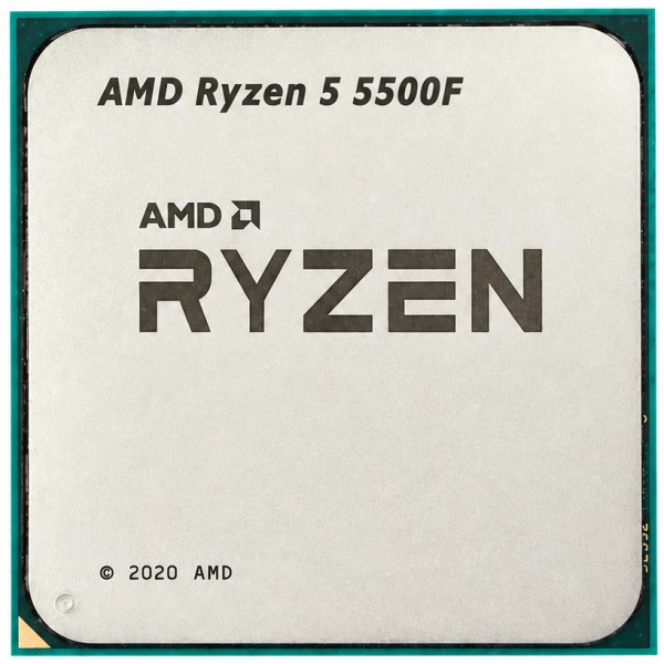AMD Ryzen 5 6C/12T 5500F (3.0/4.4GHz,19MB,65W,AM4) Tray