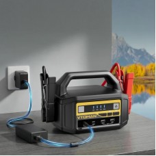 Автомобільний Jump Starter V-Truck 6000A, 12V/24V, 36400mAh, 145Вт, 133.59 Вт/год Vtoman