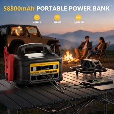 Автомобільний Jump Starter VT-Pro 10000A, 12V/24V, 58800mAh, 215.8 Вт/год Vtoman
