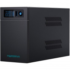 ДБЖ Marsriva MR-UF800L, 800ВА/480Вт, Line-Interactive, LED version, з літієвою батареєю