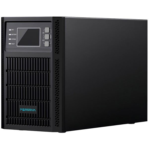 ДБЖ Marsriva MR-US2K, 2кВА/2кВт, Smart Online UPS, 2kVA, Shuko, 4*12V/9Ah