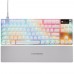 Клавіатура ігрова SteelSeries Apex Pro TKL Gen 3 UA HyperMagnetic, OmniPoint 3.0, OLED, White