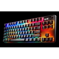 Клавіатура ігрова оптична SteelSeries Apex Pro TKL WL Gen 3 UA HyperMagnetic, OmniPoint 3.0, OLED