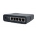 Маршрутизатор Mikrotik RB952UI-5AC2ND-TC, hAP ac lite tower, PoE, 2.4GHz b/g/n, 5GHz a/n/ac