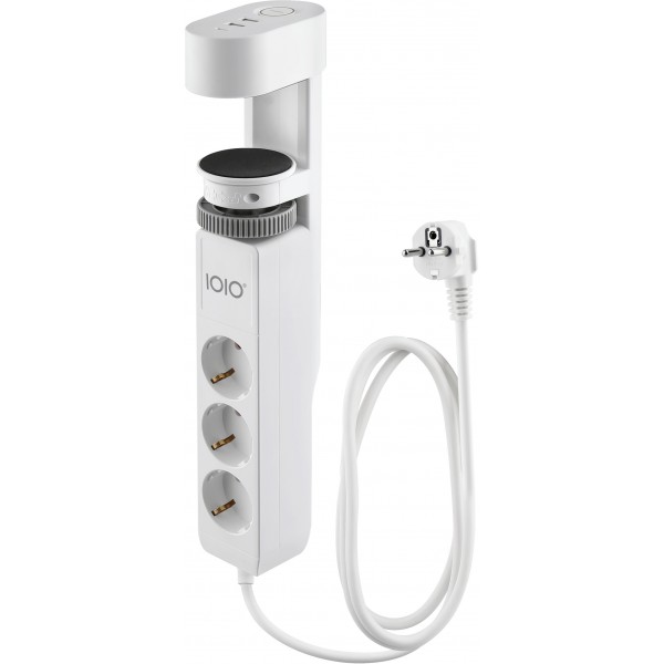 Power filtr 1,5м IOIO SL3000, 1.5м, білий (3 зах роз + 2 порти USB-A та 1 порт USB-C) (41212)