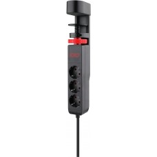 Power filtr 1,5м IOIO SL3000, 1.5м, чорний (3 зах роз + 2 порти USB-A та 1 порт USB-C) (41211)