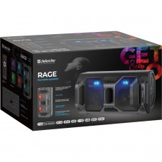 Акустична система 1.0 Defender Rage 50Вт BT/FM/USB/LED/Light/TWS (65109)