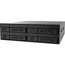 Бекплейн Chieftec CMR-425 1x5.25" -&gt  4x2.5" HDDs Hot-Swap Metal (CMR-425)
