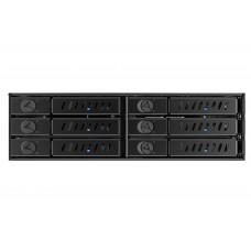 Бекплейн Chieftec CMR-625 1x5.25" -&gt  6x2.5" HDDs Hot-Swap Metal (CMR-625)