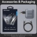 Зарядний пристрій 3xUSB 70W GaN (2хUSB-C+USB-A) + USB-C cable М-М Black Vention (TZ-FEXH0-EU)