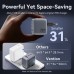 Зарядний пристрій 3xUSB 70W GaN (2хUSB-C+USB-A) + USB-C cable М-М Black Vention (TZ-FEXH0-EU)