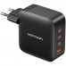 Зарядний пристрій 4xUSB 100W GaN (3хUSB-C+USB-A) + USB-C cable М-М Black Vention (TZ-FETH0-EU)