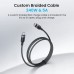 Зарядний пристрій 4xUSB 140W GaN (3хUSB-C+USB-A) + USB-C cable М-М White Vention (TZ-FCOI0-EU)