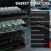 Клавіатура ігрова магнітна Attack Shark X68 Pro HE 66кл. RGB, Wireless, Moonlit Night (X68PROHEML_AS)
