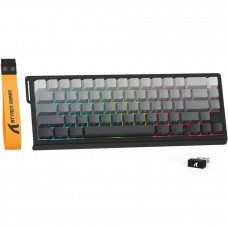 Клавіатура ігрова магнітна Attack Shark X68 Pro HE 66кл. RGB, Wireless, Moonlit Night (X68PROHEML_AS)