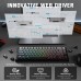 Клавіатура ігрова магнітна Attack Shark X68 Pro HE 66кл. RGB, Wireless, Moonlit Night (X68PROHEML_AS)