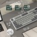 Клавіатура ігрова механічна Attack Shark K86 87кл.RGB,Wireless, Business Gray (K86BG_AS)