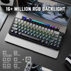 Клавіатура ігрова механічна Attack Shark X66 66кл. RGB, Wireless, Moonlit Night (X66MN_AS)