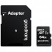 Карта памяти MicroSDXC 64GB UHS-I Class 10 GoodRam + Adapter SD (M1AA-0640R12)