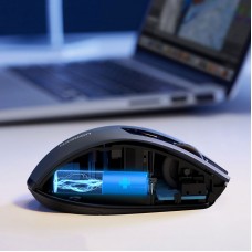 Мышь Ugreen 2.4GHz MU006 Ergonomic Wireless 4000dpi 4кн Silence Design Black