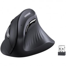 Мышь Ugreen 2.4GHz MU008 Wireless 4000dpi 4кн Silence Design Black