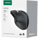 Мышь Ugreen 2.4GHz MU008 Wireless 4000dpi 4кн Silence Design Black Мышь Ugreen 2.4GHz MU008 Wireless 4000dpi 4кн Silence Design Black
