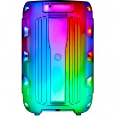Акустична система 1.0 Boomer 12, 15Вт, Bluetooth/FM/USB/LED/AUX чорна