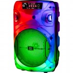 Акустична система 1.0 Boomer 12, 15Вт, Bluetooth/FM/USB/LED/AUX чорна Акустична система 1.0 Boomer 12, 15Вт, Bluetooth/FM/USB/LED/AUX чорна