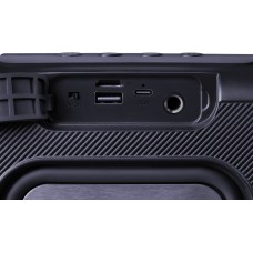 Акустична система 1.0 Defender Beatbox 12, 12Вт, Bluetooth/RGB/FM/USB/TF/MIC/ чорна