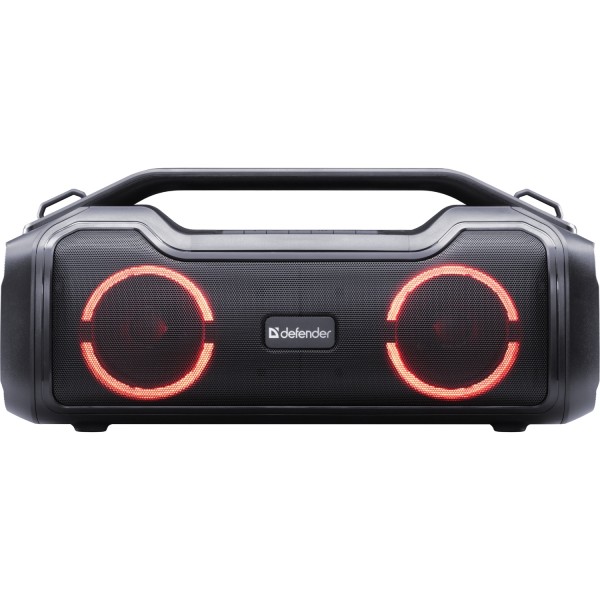 Акустична система 1.0 Defender Beatbox 50, 50W, Bluetooth/RGB/TF/TypeC/IPX5/PWB чорна