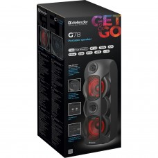 Акустична система 1.0 Defender G78 70Вт BT/TF/USB/MIC/Light