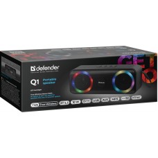 Акустична система 1.0 Defender Q1 10W Light/BT/FM/USB/TF/AUX
