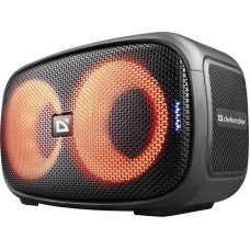 Акустична система 1.0 Defender Q5 20 Вт Bluetooth/FM/USB/TF/IPX5, LED, чорна