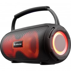 Акустична система 1.0 Defender S450, 10Вт  RGB/BT/FM/USB/TF/AUX/TWS чорна
