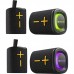 Акустична система 1.0 Defender Union 20Вт BT/USB/TF/AUX/2-in-1/RGB чорна