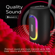 Акустична система 1.0 Energizer 16Вт Bluetooth 5.2/MicroSD/USB/AUX/FM,IPX65, чорна