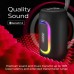 Акустична система 1.0 Energizer 16Вт Bluetooth 5.2/MicroSD/USB/AUX/FM,IPX65, чорна