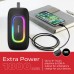 Акустична система 1.0 Energizer 16Вт Bluetooth 5.2/MicroSD/USB/AUX/FM,IPX65, чорна