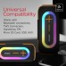 Акустична система 1.0 Energizer 20Вт Bluetooth 5.2/MicroSD/USB/AUX/FM,IPX65, 360° Sound чорна