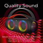 Акустична система 1.0 Energizer 20Вт Bluetooth 5.3 TF/USB/AUX/FM/TWS/MIC, Dual 3” Drivers чорна Акустична система 1.0 Energizer 20Вт Bluetooth 5.3 TF/USB/AUX/FM/TWS/MIC, Dual 3” Drivers чорна