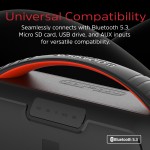 Акустична система 1.0 Energizer 20Вт Bluetooth 5.3 TF/USB/AUX/FM/TWS/MIC, Dual 3” Drivers чорна Акустична система 1.0 Energizer 20Вт Bluetooth 5.3 TF/USB/AUX/FM/TWS/MIC, Dual 3” Drivers чорна
