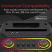 Акустична система 1.0 Energizer 50Вт Bluetooth 5.3/RMS/TF/USB/AUX/TWS/MIC, Dual 6.5” Drivers чорна