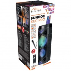 Акустична система 1.0 Media-Tech 50W Bluetooth/FM/AUX/SD/USB/КАРАОКЕ/LED чорна