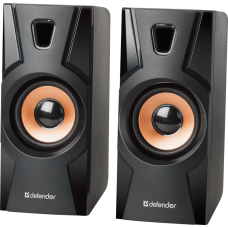 Акустична система 2.0 Defender Aurora  S8, 8Вт (RMS) MDF USB чорна