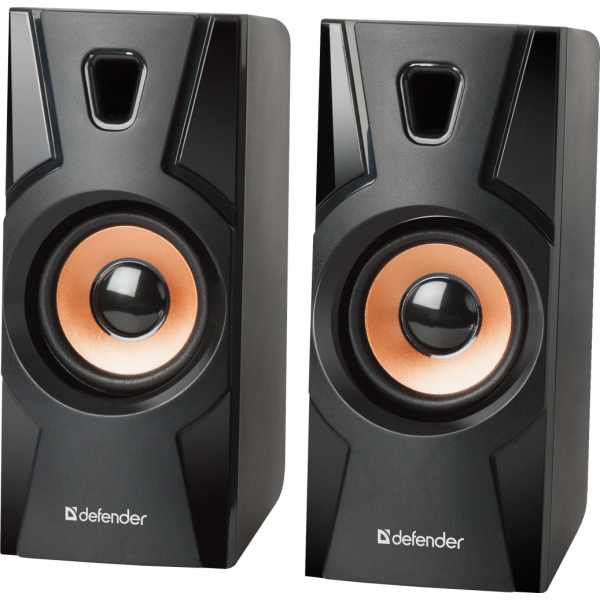 Акустична система 2.0 Defender Aurora  S8, 8Вт (RMS) MDF USB чорна