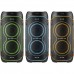 Акустична система 2.0 Defender Boomer 120, 120Вт  BT/FM/TF/USB/MIC/LED, чорна