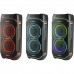 Акустична система 2.0 Defender Boomer 120, 120Вт  BT/FM/TF/USB/MIC/LED, чорна