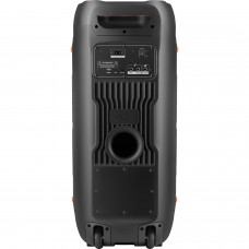 Акустична система 2.0 Defender Boomer 120, 120Вт  BT/FM/TF/USB/MIC/LED, чорна