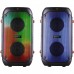 Акустична система 2.0 Defender Boomer 25, 25Вт RGB/BT/FM/USB/TF/AUX/MIC, чорна